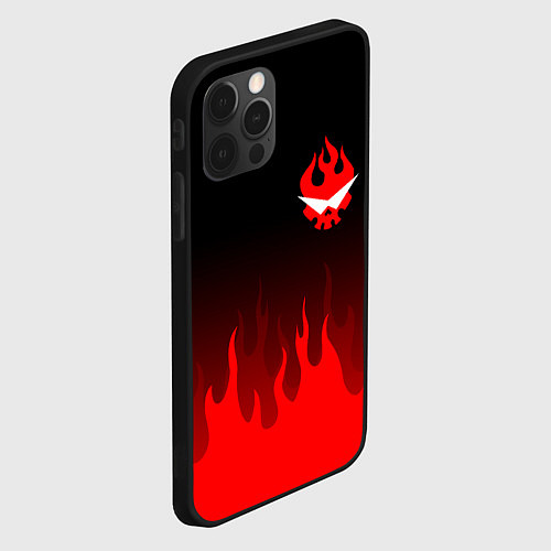 Чехол iPhone 12 Pro GURREN LAGANN / 3D-Черный – фото 2