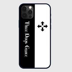 Чехол для iPhone 12 Pro Three Days Grace, цвет: 3D-черный