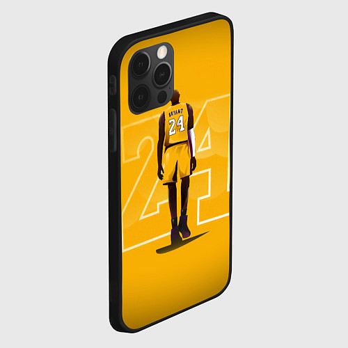 Чехол iPhone 12 Pro Kobe Bryant / 3D-Черный – фото 2