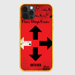 Чехол для iPhone 12 Pro Three Days Grace, цвет: 3D-желтый