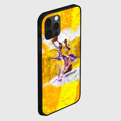 Чехол iPhone 12 Pro Kobe Bryant / 3D-Черный – фото 2