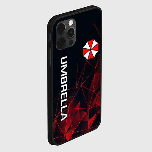 Чехол iPhone 12 Pro UMBRELLA CORP / 3D-Черный – фото 2