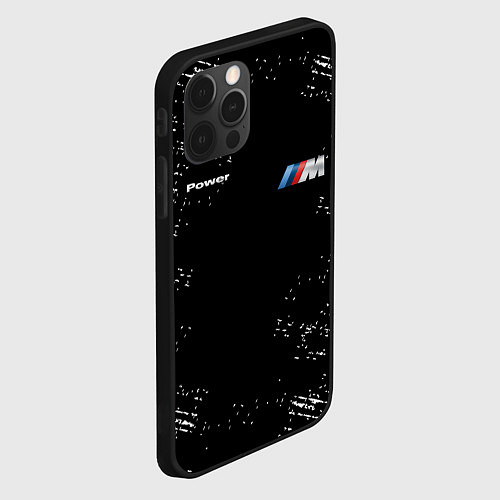 Чехол iPhone 12 Pro BMW / 3D-Черный – фото 2