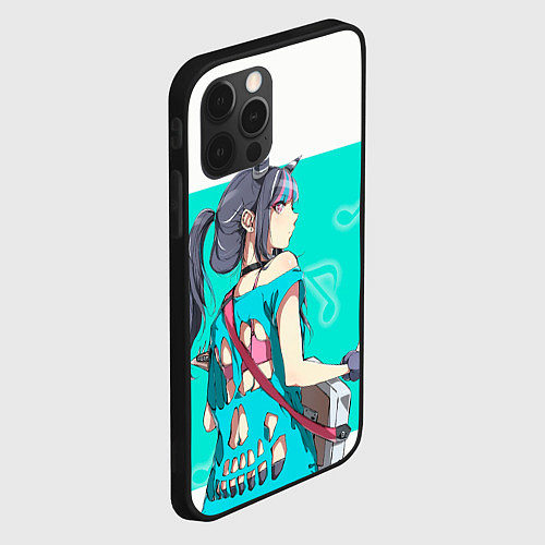 Чехол iPhone 12 Pro Ibuki Mioda / 3D-Черный – фото 2