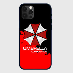 Чехол для iPhone 12 Pro UMBRELLA CORP, цвет: 3D-черный