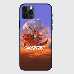 Чехол для iPhone 12 Pro Snapfire, цвет: 3D-черный