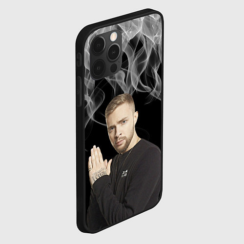Чехол iPhone 12 Pro Егор Крид / 3D-Черный – фото 2
