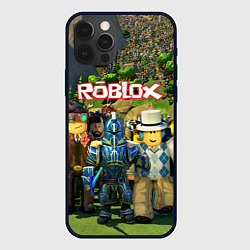 Чехол для iPhone 12 Pro ROBLOX, цвет: 3D-черный