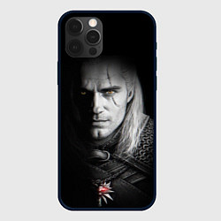 Чехол для iPhone 12 Pro Ведьмак, цвет: 3D-черный