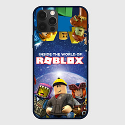 Чехол для iPhone 12 Pro ROBLOX, цвет: 3D-черный