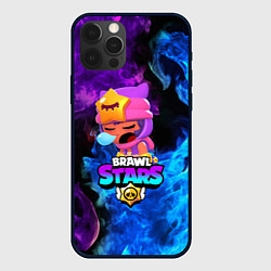 Чехол для iPhone 12 Pro BRAWL STARS SANDY, цвет: 3D-черный