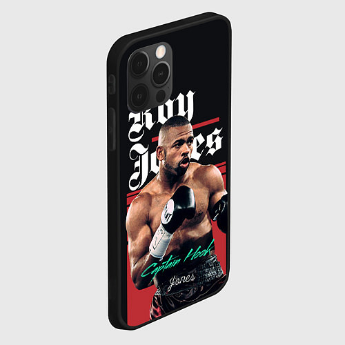 Чехол iPhone 12 Pro Roy Jones / 3D-Черный – фото 2