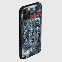 Чехол для iPhone 12 Pro Iron Maiden, цвет: 3D-черный — фото 2