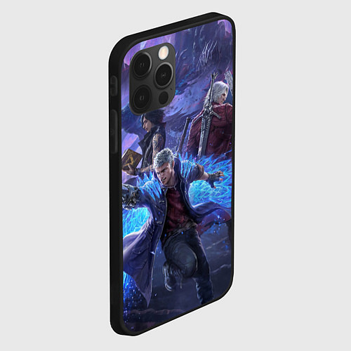 Чехол iPhone 12 Pro DEVIL MAY CRY / 3D-Черный – фото 2