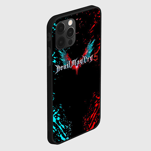 Чехол iPhone 12 Pro DEVIL MAY CRY / 3D-Черный – фото 2