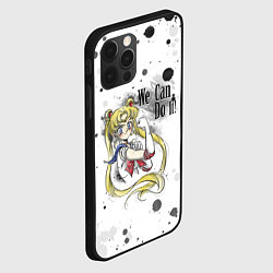 Чехол для iPhone 12 Pro Sailor Moon We can do it!, цвет: 3D-черный — фото 2