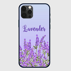 Чехол для iPhone 12 Pro Lavander, цвет: 3D-черный