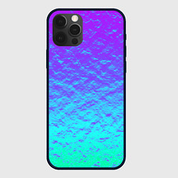 Чехол для iPhone 12 Pro ПЕРЛАМУТР, цвет: 3D-черный