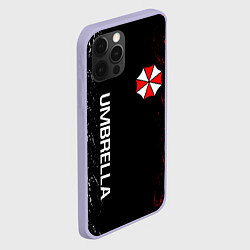 Чехол для iPhone 12 Pro RESIDENT EVIL UMBRELLA, цвет: 3D-светло-сиреневый — фото 2