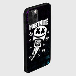 Чехол для iPhone 12 Pro Fortnite x Marshmello x Games, цвет: 3D-черный — фото 2