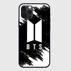 Чехол для iPhone 12 Pro BTS, цвет: 3D-черный