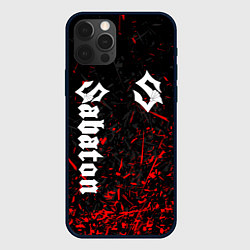 Чехол для iPhone 12 Pro SABATON, цвет: 3D-черный