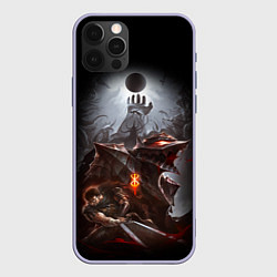 Чехол для iPhone 12 Pro BERSERK, цвет: 3D-светло-сиреневый