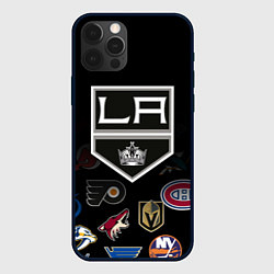 Чехол iPhone 12 Pro NHL Los Angeles Kings