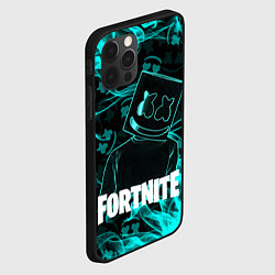 Чехол для iPhone 12 Pro Fortnite Marshmello, цвет: 3D-черный — фото 2