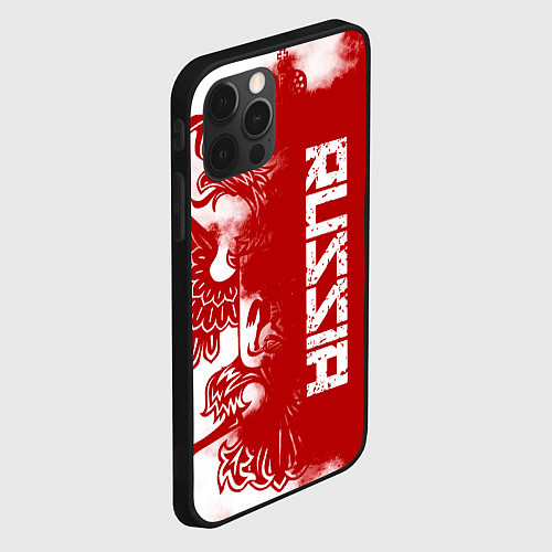 Чехол iPhone 12 Pro Russia / 3D-Черный – фото 2
