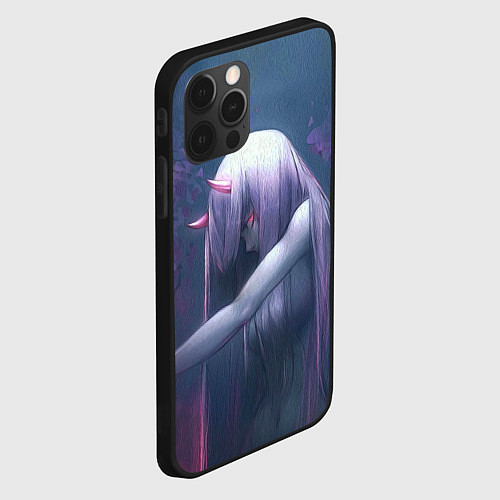 Чехол iPhone 12 Pro DARLING IN THE FRANXX / 3D-Черный – фото 2