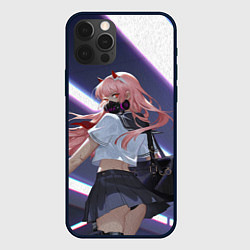 Чехол для iPhone 12 Pro ЛЮБИМАЯ В МАСКЕ, цвет: 3D-черный