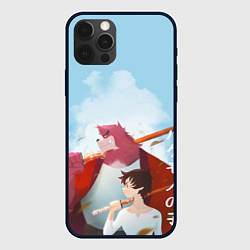Чехол для iPhone 12 Pro Ученик чудовища, цвет: 3D-черный