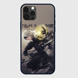 Чехол для iPhone 12 Pro Nier Automata, цвет: 3D-черный