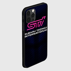 Чехол для iPhone 12 Pro SUBARU STI Z, цвет: 3D-черный — фото 2