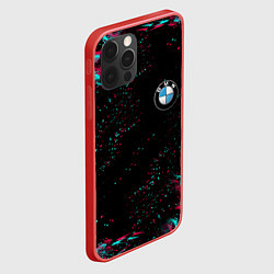 Чехол для iPhone 12 Pro BMW, цвет: 3D-красный — фото 2