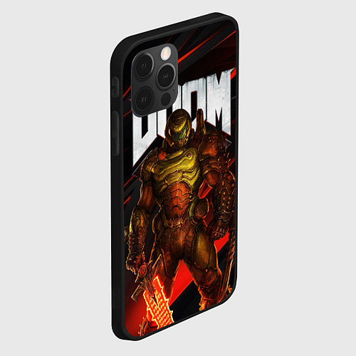 Чехол iPhone 12 Pro DOOM ETERNAL / 3D-Черный – фото 2