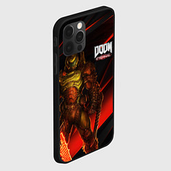 Чехол для iPhone 12 Pro DOOM ETERNAL, цвет: 3D-черный — фото 2