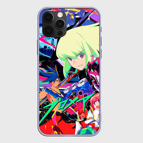 Чехол iPhone 12 Pro PROMARE / 3D-Светло-сиреневый – фото 1