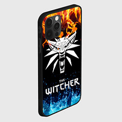 Чехол для iPhone 12 Pro The Witcher, цвет: 3D-черный — фото 2