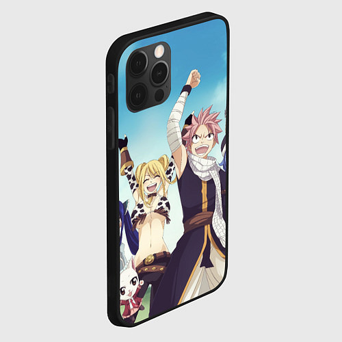 Чехол iPhone 12 Pro FAIRY TAIL ХВОСТ ФЕИ / 3D-Черный – фото 2