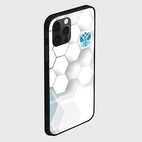 Чехол iPhone 12 Pro Россия / 3D-Черный – фото 2