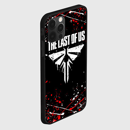 Чехол iPhone 12 Pro The last of us part 2 tlou2 / 3D-Черный – фото 2