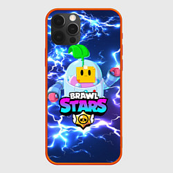 Чехол для iPhone 12 Pro BRAWL STARS СПРАУТ, цвет: 3D-красный