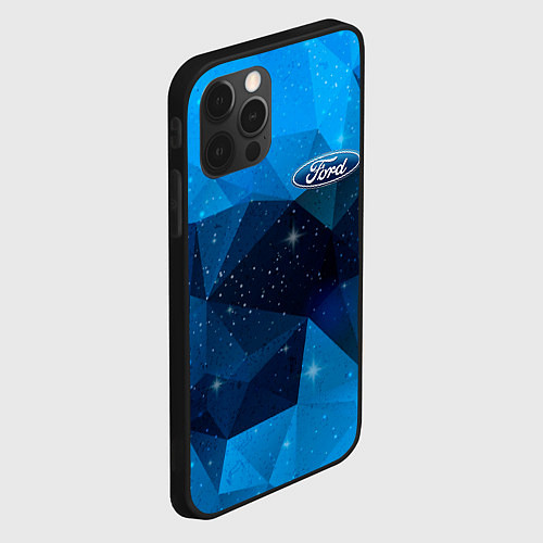 Чехол iPhone 12 Pro FORD / 3D-Черный – фото 2