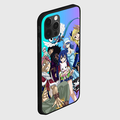 Чехол iPhone 12 Pro FAIRY TAIL ХВОСТ ФЕИ / 3D-Черный – фото 2