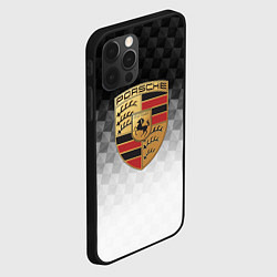 Чехол для iPhone 12 Pro PORSCHE, цвет: 3D-черный — фото 2