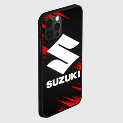 Чехол для iPhone 12 Pro SUZUKI, цвет: 3D-черный — фото 2