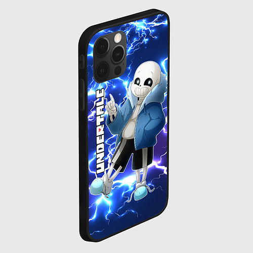 Чехол iPhone 12 Pro UNDERTALE АНДЕРТЕЙЛ / 3D-Черный – фото 2