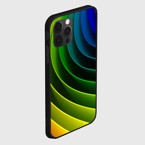 Чехол iPhone 12 Pro Color 2058 / 3D-Черный – фото 2